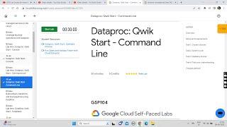 Dataproc: Qwik Start - Command Line || Lab Solution || Google Cloud