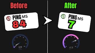 How to Reduce PING & Increase INTERNET SPEED in Windows 10/11 (2023 NEW)