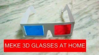 HOW TO MAKE 3D GLASSES AT HOME