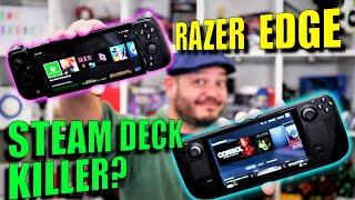 Razer Edge vs Steam Deck: Can Android Topple PC Gaming?