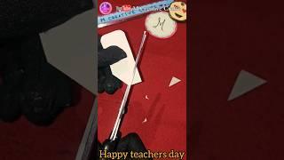 Best craft ideas with paper / teachers day #crafts #papercraft #creative #teacher #students