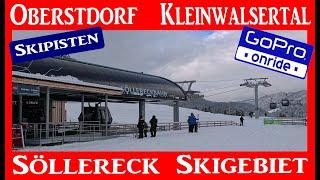 SÖLLERECK Skigebiet OBERSTDORF KLEINWALSERTAL Pisten ONRIDE GoPro