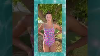 Sporti x Alex Walsh Space Cowboy Lizzie Cross Back One Piece Swimsuit | SwimOutlet.com