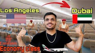 Emirates Flight EK216 Experience: LAX to Dubai | Budget Tips & UAE Immigration Guide (Hindi/English)