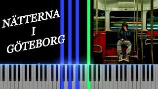 Nätterna i Göteborg - Victor Leksell | Piano Tutorial