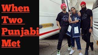 When two Punjabi met || DILJIT DOSANJH || Super woman (Lilly Singh) || Best Video