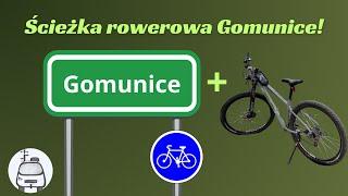 Ścieżka rowerowa Gomunice. Nowa ścieżka rowerowa w Gomunicach. Przejedź się ścieżką rowerową w Gomo