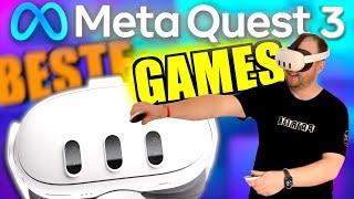 15+ GAMES, die Du auf Deiner META QUEST 3 testen MUSST! Meta Quest 3 Spiele deutsch