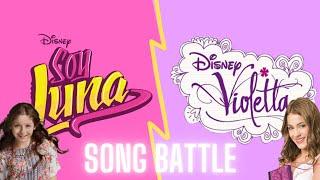 Violetta .VS. Soy Luna |SONG BATTLE| Which show has better songs?