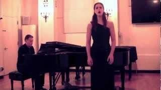 Soprano Diana Daniel Sings "Le Manoir De Rosemonde"