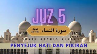 JUZ 5 full tanpa iklan | Mishary Rashid Alafasy | Bocil Soleh #juz5 #annisa #alquranmerdu #murottal