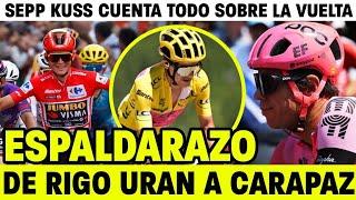 ¡ESPALDARAZO! RIGO DEJA ESTAS PALABRAS PARA RICHARD CARAPAZ | KUSS CUENTA QUE ROL TENDRA EN VUELTA