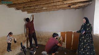 Amiraqa gives beauty to the soulless walls of single mother former house with color