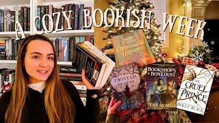 a wintery vlog️| reading fantasy books, utah trip, new camera & bookshopping