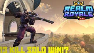 HIGHEST KILL GAME YET! | Realm Royale Solos