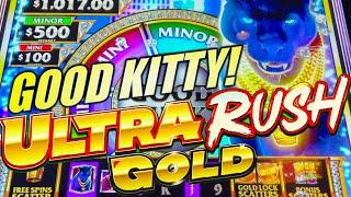 GOOD KITTY! ULTRA RUSH GOLD MIDNIGHT ICE Slot Machine (Incredible Technologies)