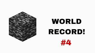 BEDROCK WORLD RECORD - MINECRAFT #4 by Lallex