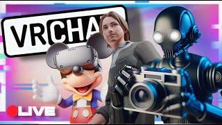 LIVE! "New VRCHAT GAMES AND WORLDS" - vrchat LIVESTREAM