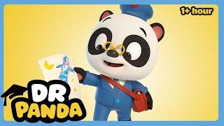 Dr. Panda -  Back To School Full Episodes! | Kids Learning Videos (1.5 hours!)