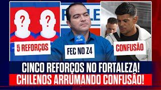  CINCO REFORÇOS NO LAION!  TORCIDA DO COLO COLO VAI CAUSAR PROBLEMA? ️ FORTALEZA ENTRA NO Z4!