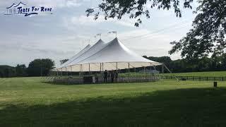 How much does a wedding tent cost