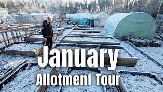 January Allotment Garden Tour ️