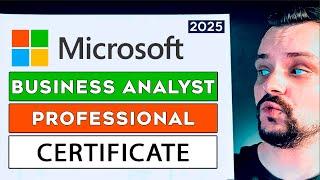 Microsoft Business Analyst Professional Certificate Review - 2025 (Coursera Review)