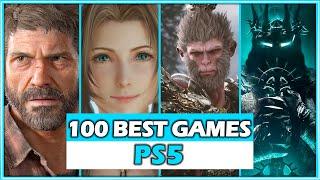 THE 100 BEST PS5 GAMES TO PLAY IN 2024