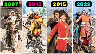 Evolution of Assassination in Assassin's Creed Games (2007-2023)