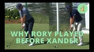 Why Rory Played First - Golf Rules Explained