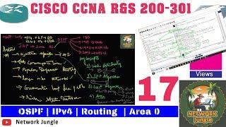 OSPF - Dynamic Routing - IGP | Link State Routing Protocol | Single Area | Dijkstra Algorithm | AD/M