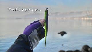 【-2°の世界】氷点下の釣りでまさかの連発。しかも超デカい・・