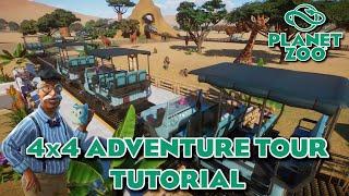 Planet Zoo 4x4 Adventure Tour Tutorial with ZookeeperChris - Tips, Tricks, & Troubleshooting