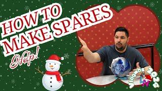 How To Make ALL Your Spares & Increase Your Bowling Average! Vlogmas Day 16!