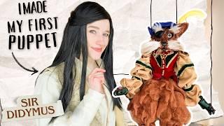 I Made a Sir Didymus Puppet! ( how to make a puppet blink )