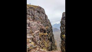 Beinn Alligin 2, Horns of Alligin, with Jaf 23.4.24