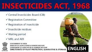 Insecticides Act, 1968