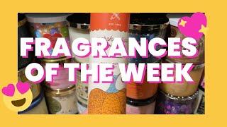 FRAGRANCES OF THE WEEK #bathandbodyworks #fragrancesoftheweek #bodycare