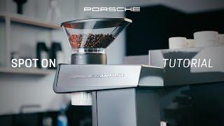 How to use the Porsche x La Marzocco coffee grinder | Tutorial | Spot On