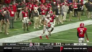 CJ Stroud Skycam Highlights vs. Georgia