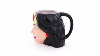 Zak Designs: Wonder Woman Coffee Mug - Sculpted