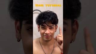 Wet hair look  #wetlook #hairstyletutorial #menshairstyles