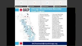 BACP Webinar: Chicago Microbusiness Recovery Grant Program