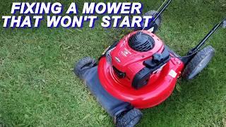 Fixing A Craftsman Mower That Won't Start