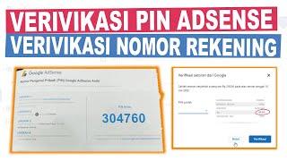 HOW TO VERIFY GOOGLE ADSENSE PIN AND ACCOUNT NUMBER VERIFICATION NEWest 2022