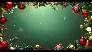 Christmas Green Screen Background VJ Loop Video