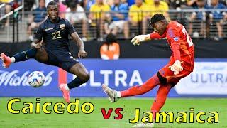 Moisés Caicedo Vs Jamaica  Watch His Perfect Performance In The Copa América 2024!