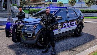 Playing As A Police Officer in GTA 5 LSPDFR 2024