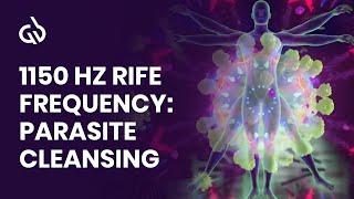 1150 Hz Rife Frequency: Parasite Cleansing Frequency, Parasite Removal