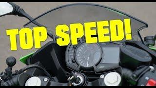 KAWASAKI NINJA 400 TOP SPEED